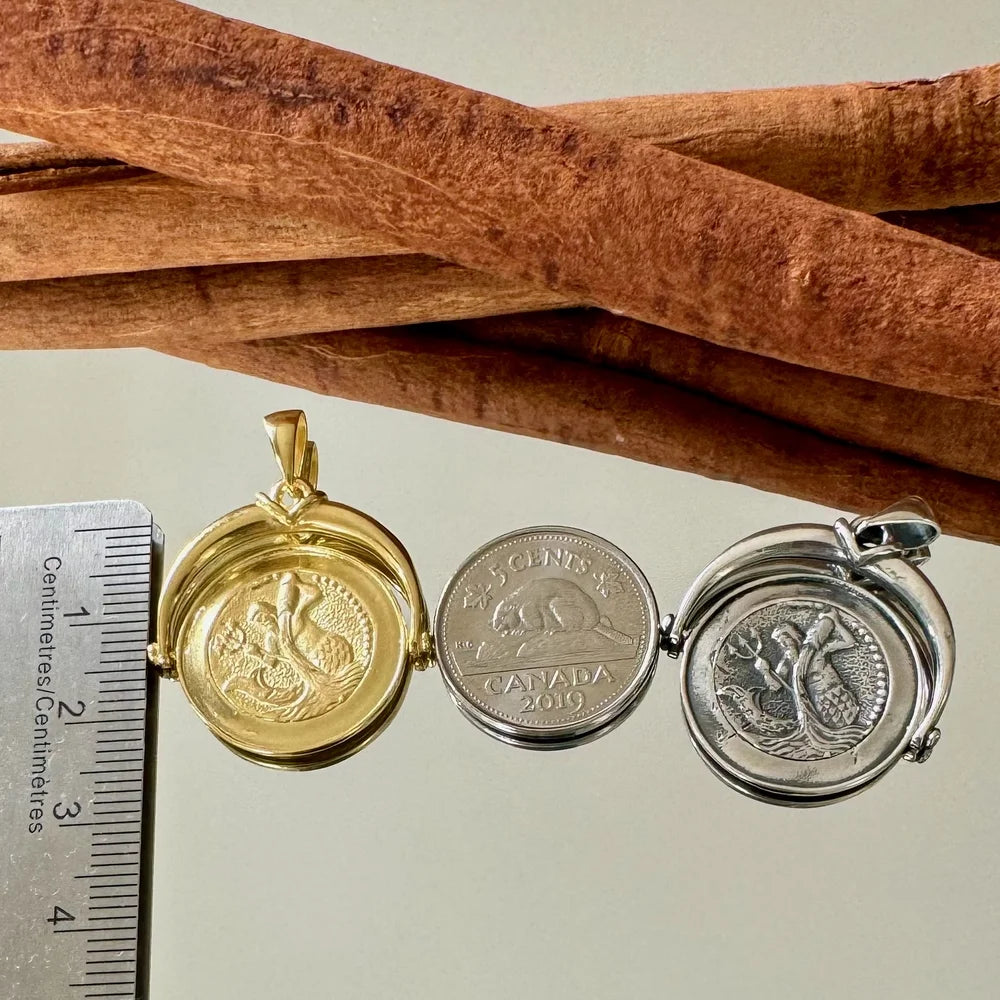 Gold and silver vintage locket pendants for women, featuring intricate designs, perfect for special occasions or everyday wear.