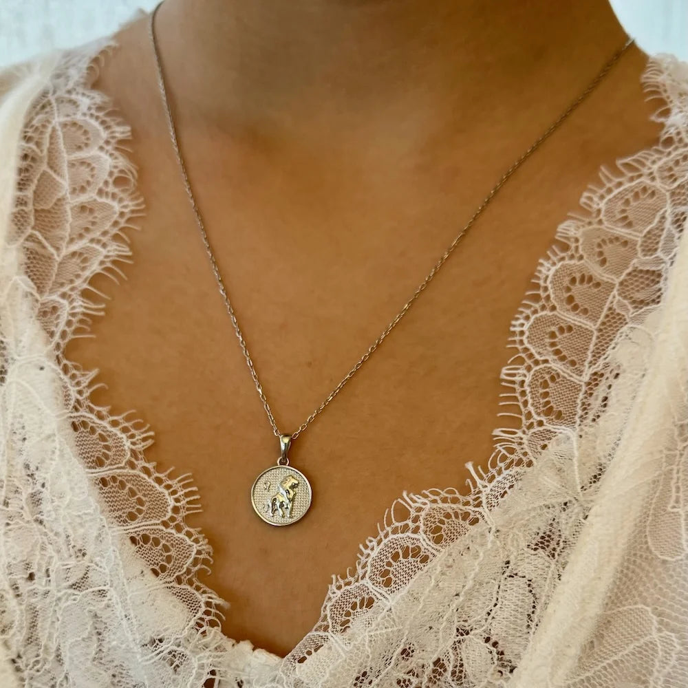 Silver pendant necklace with intricate design, ideal for women seeking minimalist elegance for casual or formal occasions.