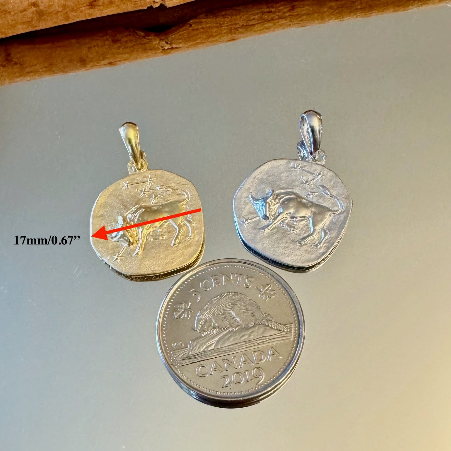Stellar Signs Taurus Necklace - Silver Zodiac Pendant