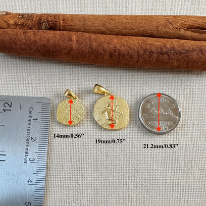 Stellar Signs Virgo Necklace - Solid Gold Zodiac Pendant