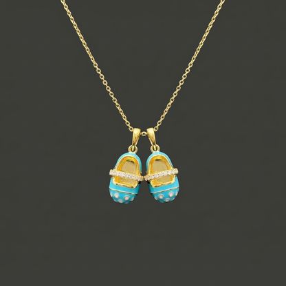 Aqua Elegance Charm - Silver